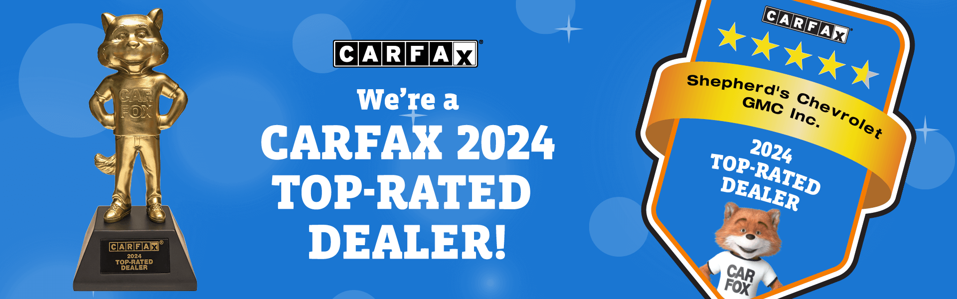 Shepherd’s GM of Kendallville, IN - A Carfax Top-Rated Dealer!