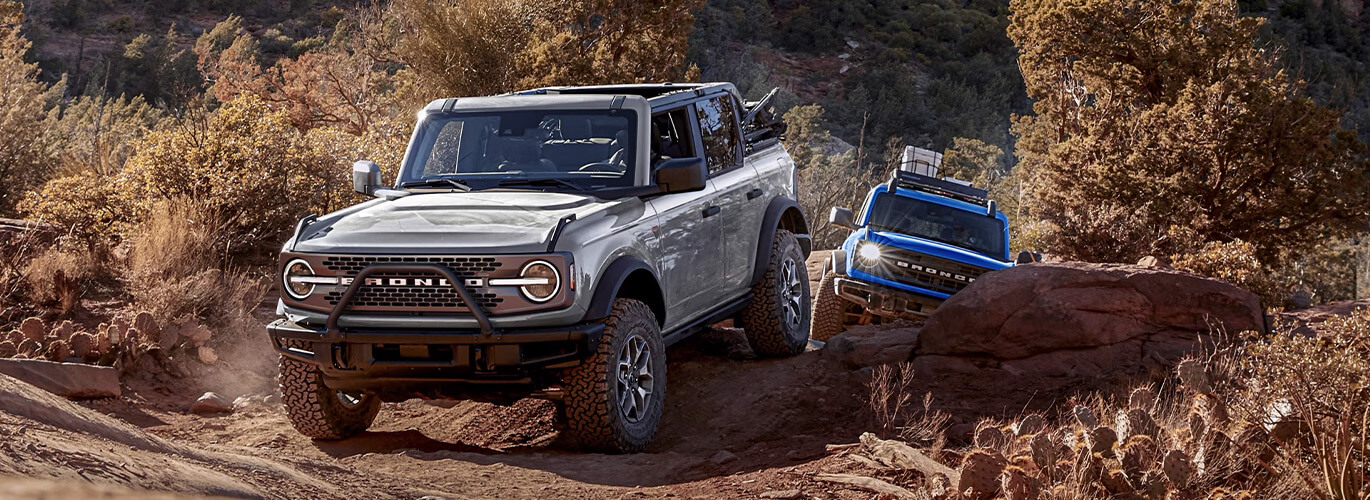 Turn heads with the iconic style and unstoppable capability of the Ford Bronco, the ultimate SUV for making a statement in Greencastle and beyond, showcased at York Ford.