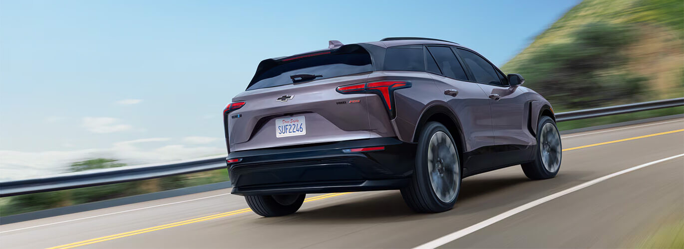 Discover sustainable driving without compromise in the Chevy Blazer EV, offering impressive range and cutting-edge technology for your adventures around Jeffersonville, exclusively at Coyle Chevrolet GMC.