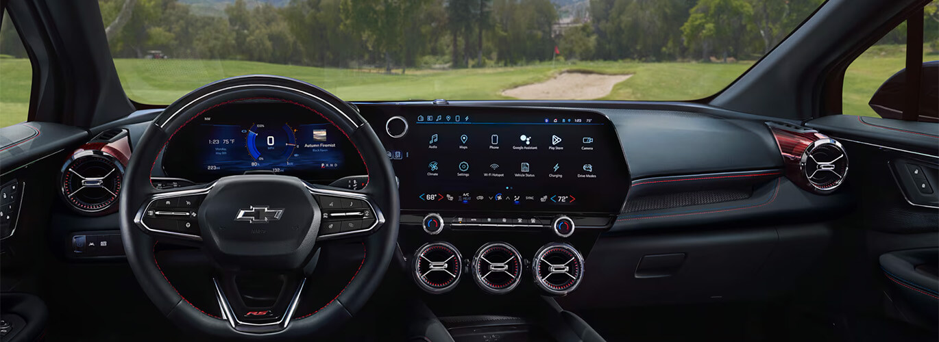 Command the road with confidence in the versatile and powerful Chevy Blazer EV, bringing advanced electric vehicle technology to drivers in Clarksville, ready for a test drive at Coyle Chevrolet GMC.