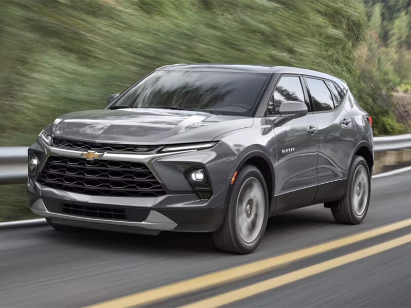 The Chevy Blazer, available now at York Chevrolet in Brazil, Indiana.