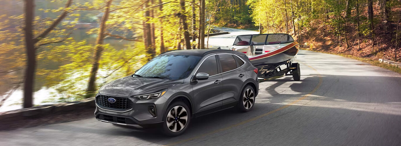With available all-wheel drive, multiple drive modes, and strong towing capability, the Escape blends efficiency with confident performance. Find your Escape at York Ford near Crawfordsville, Indiana.