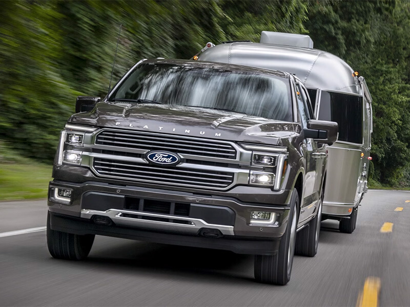 The Ford F-150 continues to set the standard for toughness, versatility, and innovation in a full-size pickup, drive one off the lot today at York Ford near Terre Haute, Indiana.
