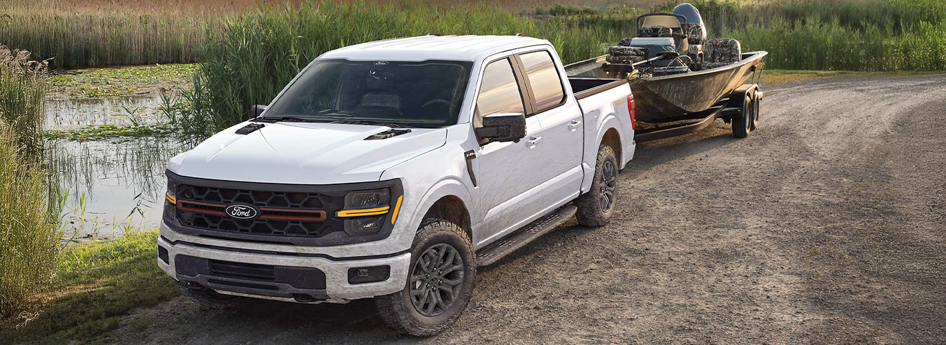 With powerful engine options, impressive towing and payload capacities, and available 4x4 capability, it's built to handle the toughest jobs. Get Your F-150 today at York Ford near Bloomington, Indiana.