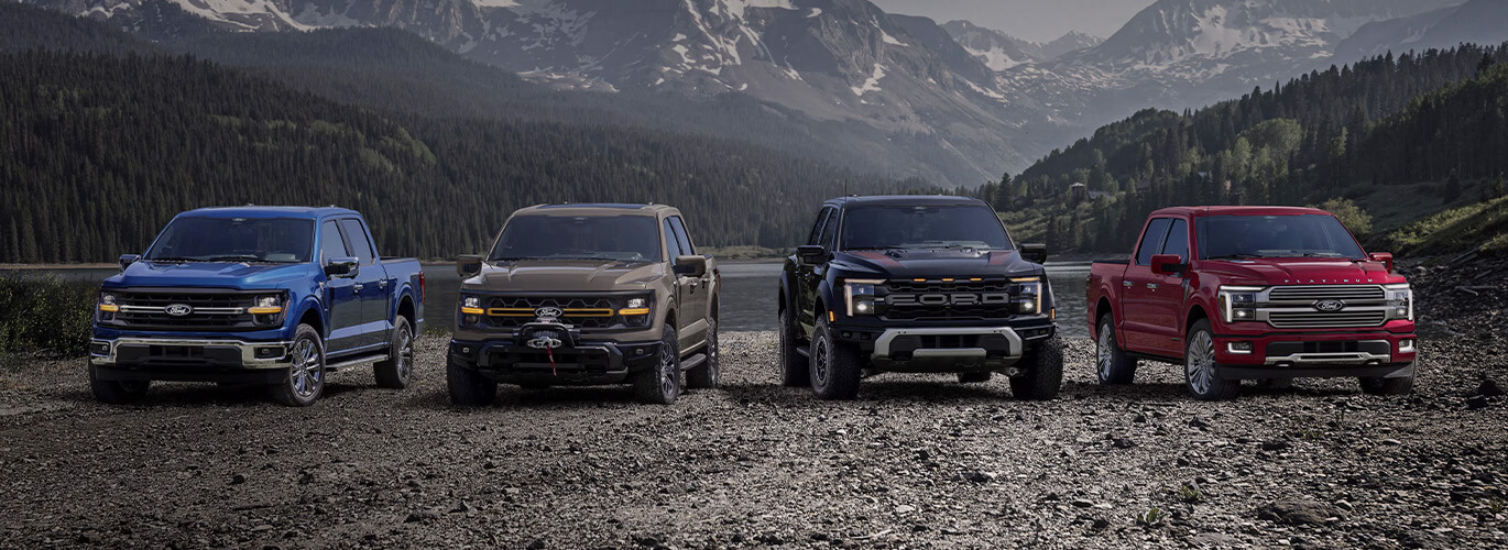 From the rugged XL to the luxurious Platinum and off-road-ready Raptor®, there’s an F-150 trim to match your work or lifestyle. See each at York Ford in Brazil, Indiana.