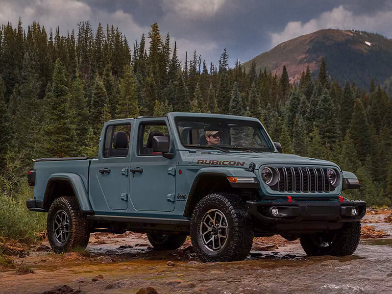 Conquer any terrain in the 2025 Jeep Gladiator, now available at Shepherd’s CDJR near Fort Wayne, Indiana.