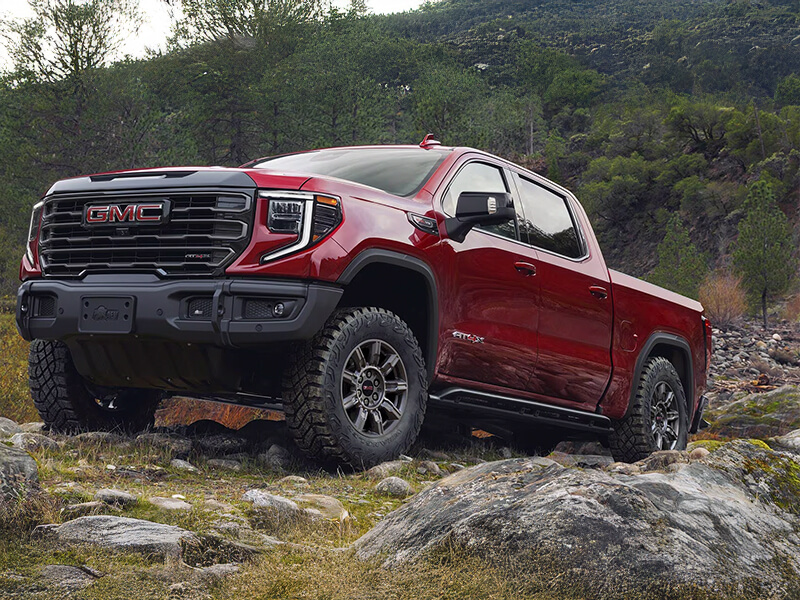 The GMC Sierra 1500 combines professional-grade power with refined design, making it the ultimate truck for work or weekend adventures—test drive yours today at York GM near Cloverdale.
