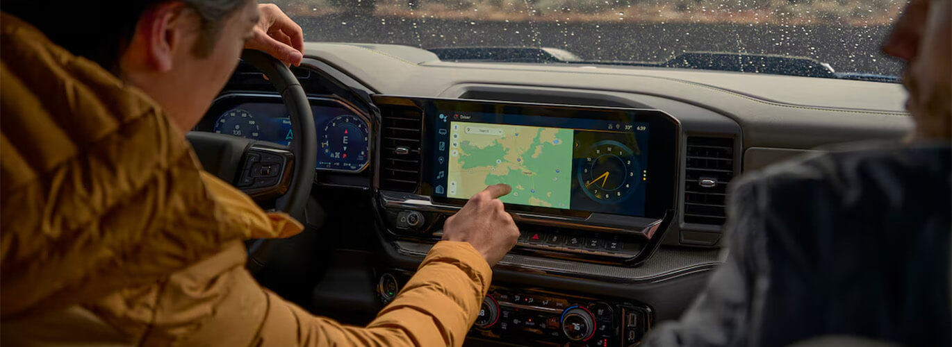 Inside, the Silverado 1500 combines modern comfort and technology to elevate every drive through Plainfield.