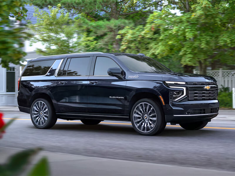 Experience unmatched space and family-friendly tech in the 2025 Chevy Suburban at Coyle Chevrolet GMC near Jeffersonville.