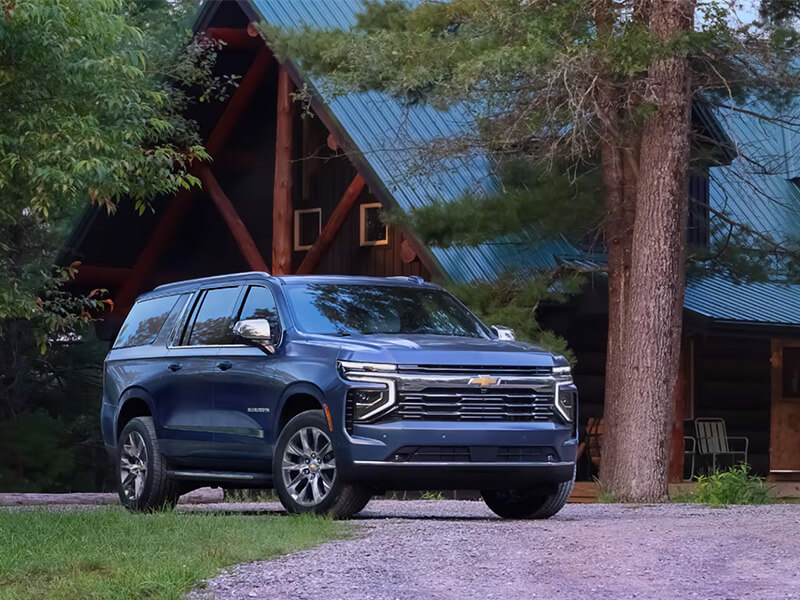 Experience the power and spaciousness of the 2025 Chevy Suburban, available now at York GM in Greencastle.