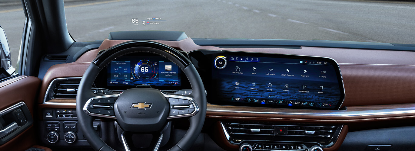 Experience premium versatility with the new 2025 Chevy Suburban at Shepherd's
