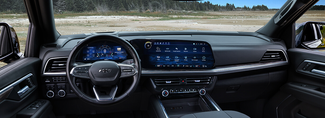 From its best-in-class 17.7-inch center touch-screen to its expansive cargo space, the new Tahoe is designed to keep you connected and ready for anything. Test Drive yours at Shepherd's North Manchester.
