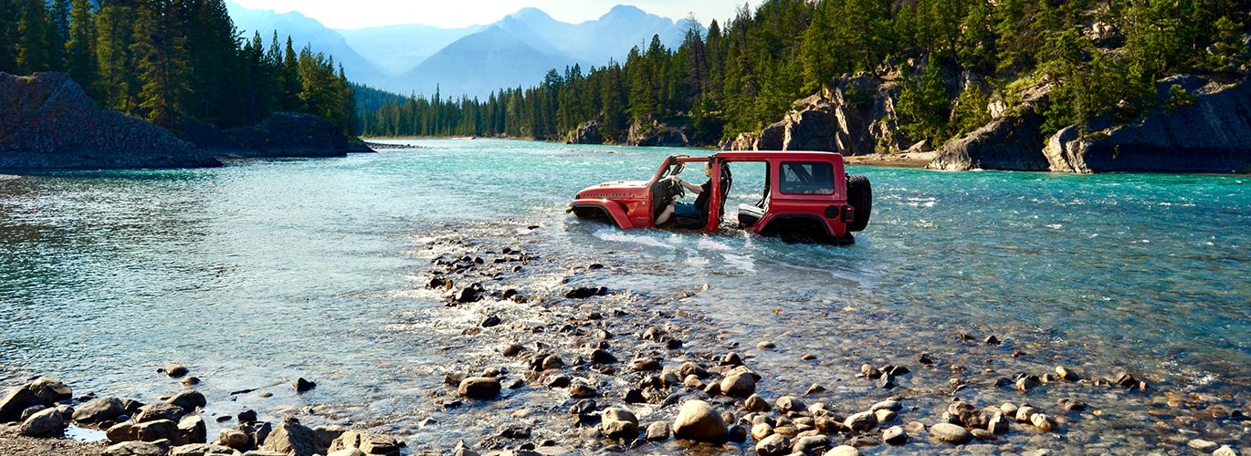 Let no stone go unturned in the new 2024 Jeep Wrangler. Get yours today at York CDJR in Plainfield, Indiana.