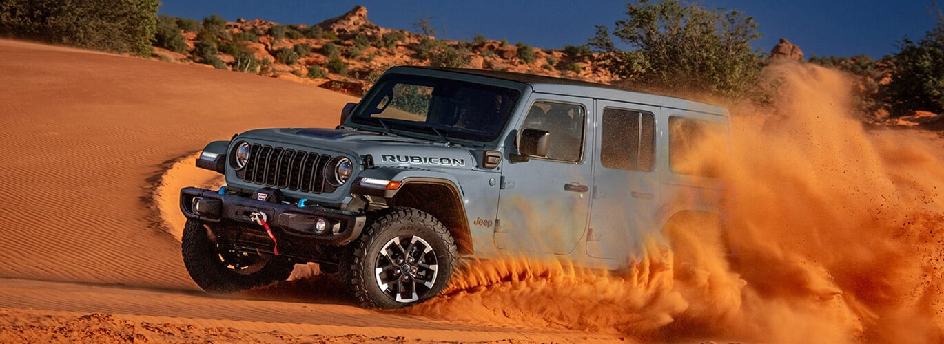 The toughest challenge is no match for the Wrangler. Equip yourself today at York CDJR near Terre Haute, Indiana