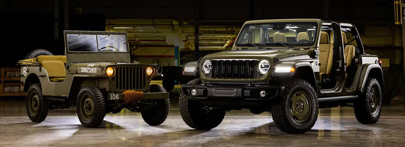 From the Sport to the Rubicon the Wrangler is ready. Explore each trim at York CDJR near Bloomington, Indiana