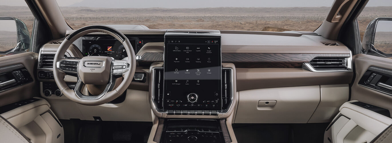 Tow, travel, and explore with confidence in the GMC Yukon, now available at York GM in Greencastle, proudly serving customers from Indianapolis and beyond.